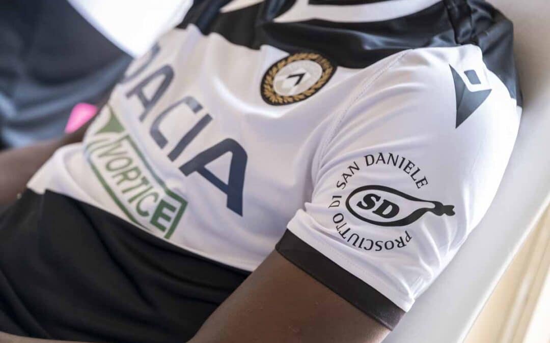 Il San Daniele è sleeve sponsor dell’Udinese