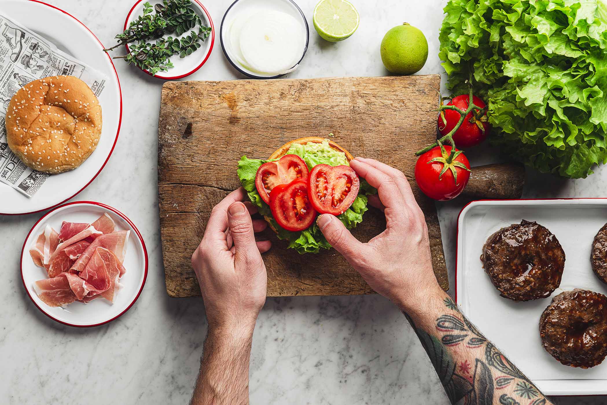 Hamburger con prosciutto crudo di San Daniele_07 San Daniele Magazine