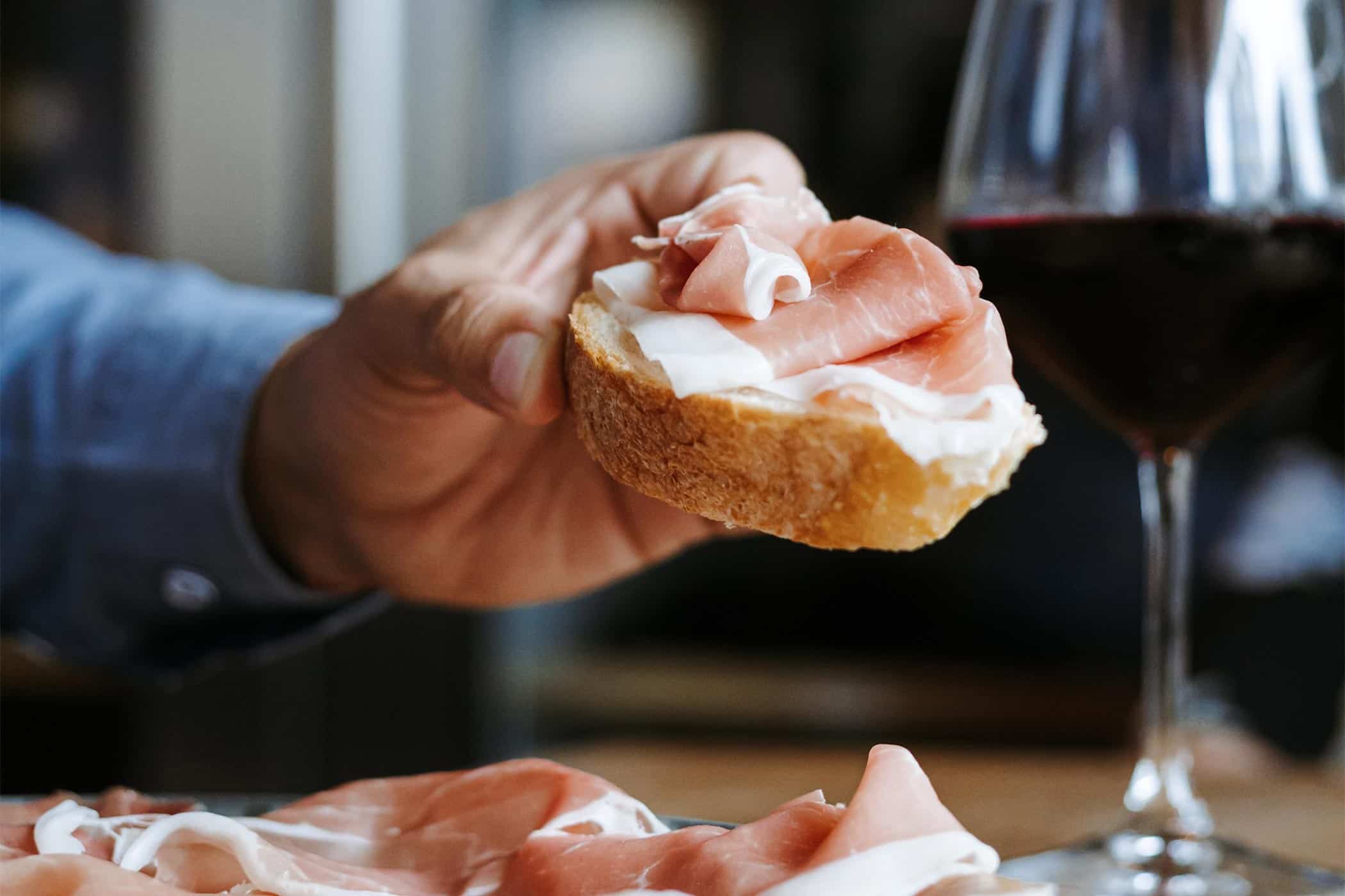 Prosciutto di San Daniele e aperitivo