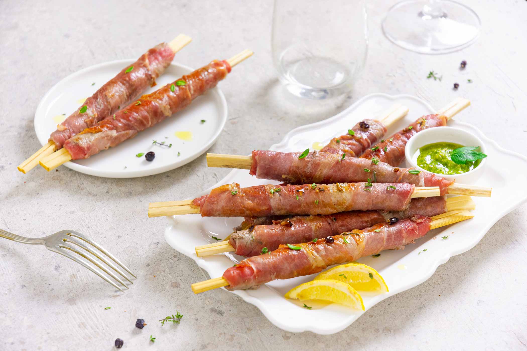 Mini Tzigoiner di manzo e Prosciutto di San Daniele