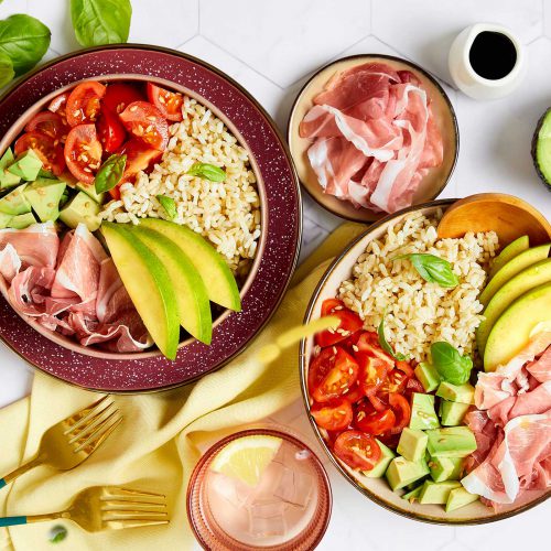 Poké bowl con Prosciutto di San Daniele