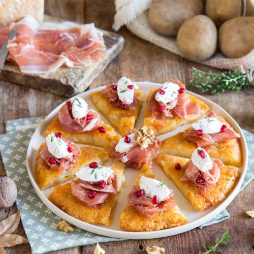 Ricetta del frico gourmet con il Prosciutto di San Daniele