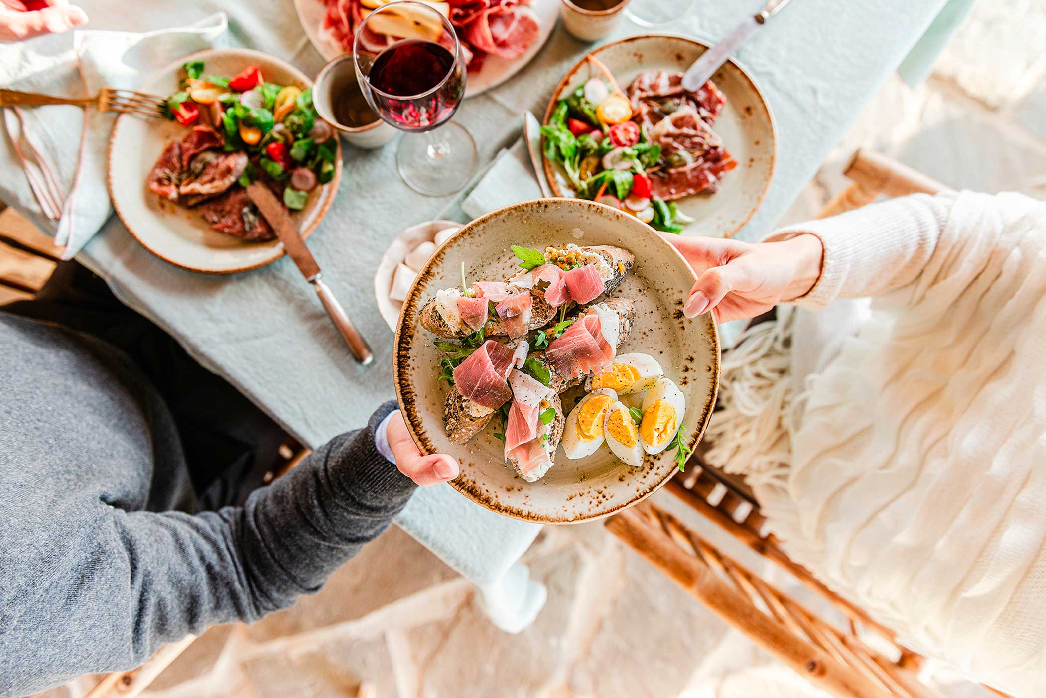 Il Prosciutto crudo di San Daniele è ideale per una corretta alimentazione
