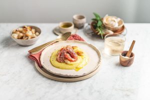 Gamberi avvolti nel Prosciutto di San Daniele