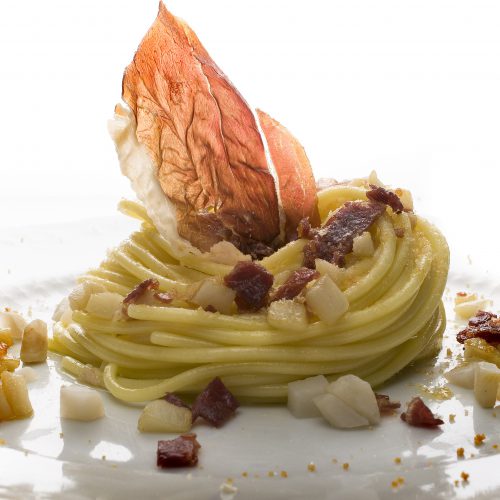 Spaghetti topinambur daniele tonno