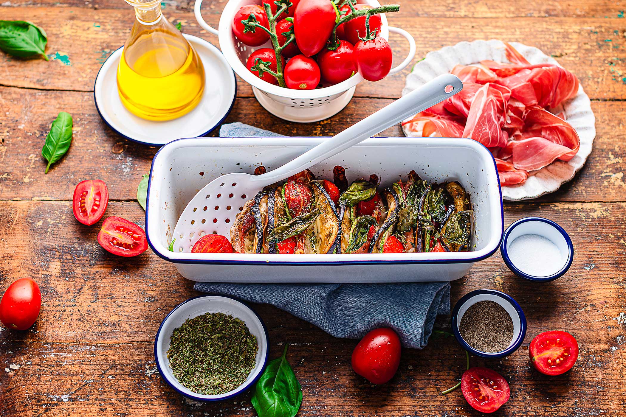 Vegetable and San Daniele Terrine