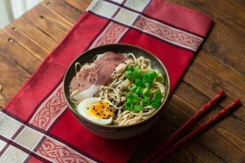 Ramen con scarti di Prosciutto di San Daniele