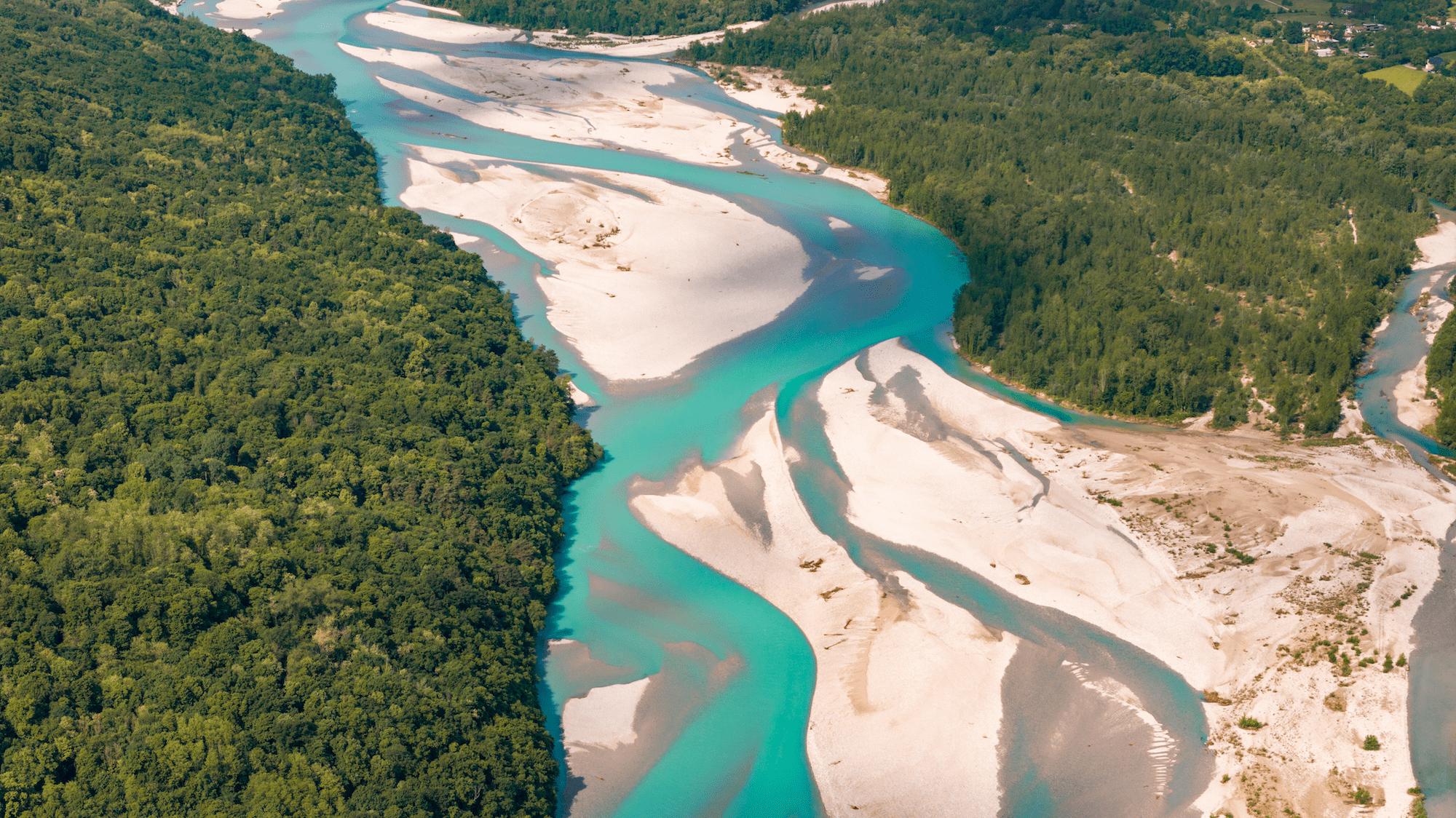 il letto del fiume tagliamento