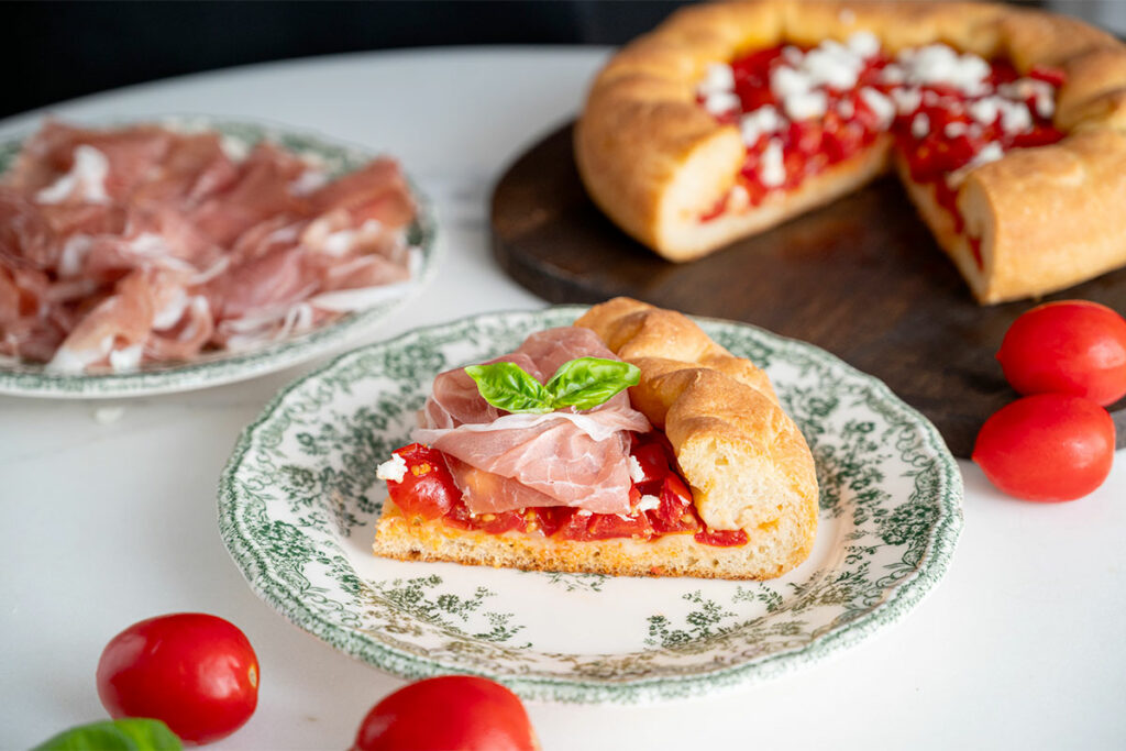 Sa Prazzira con Prosciutto di San DAniele