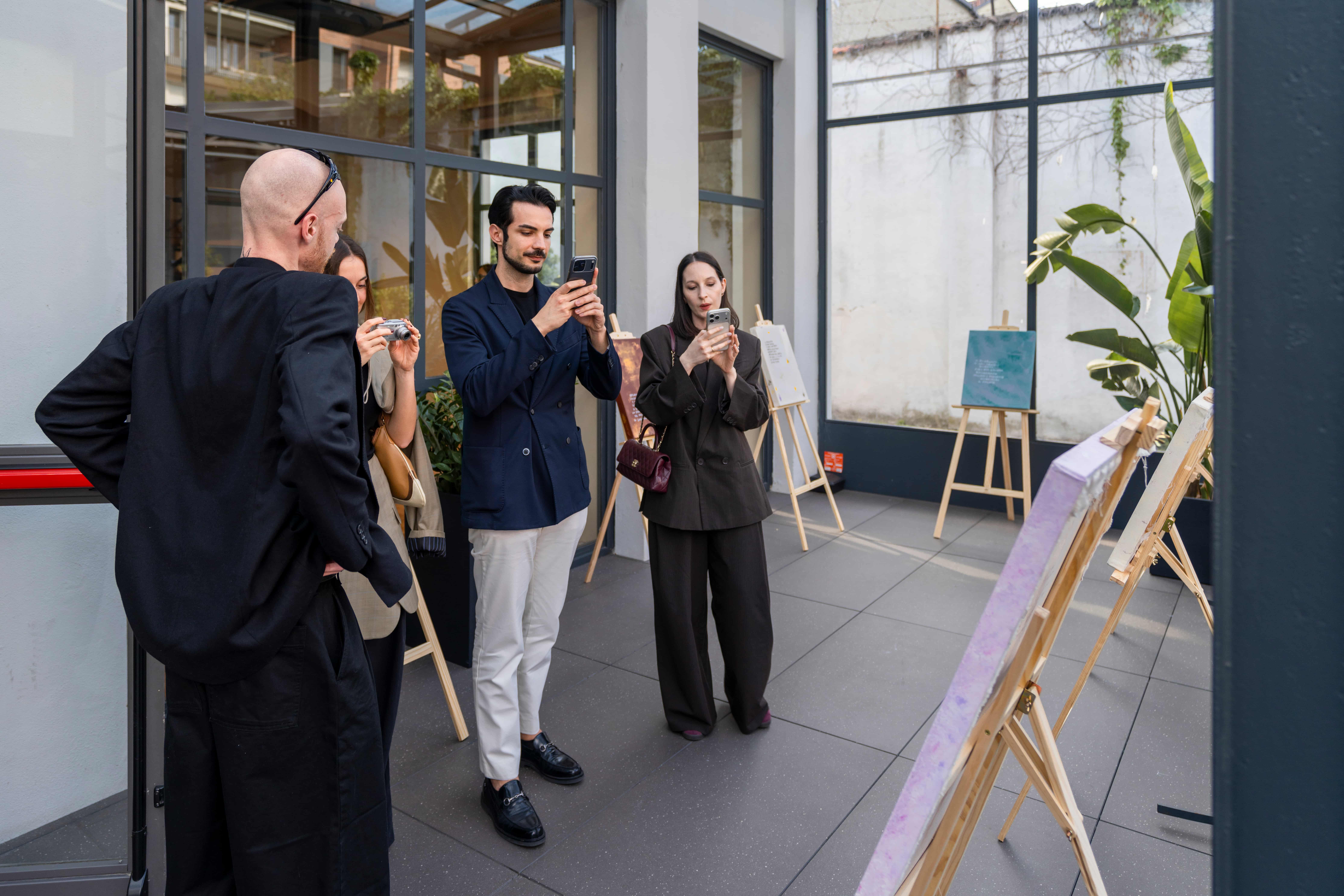 Relatore durante la masterclass sulla sostenibilità all'evento Essenza del Consorzio del Prosciutto di San Daniele DOP a Milano